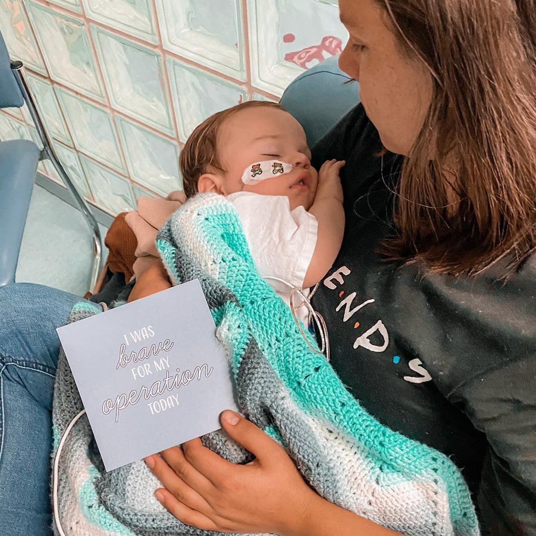 'Little Warrior' Milestone Cards